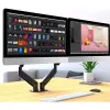Techly ICA-LCD 462B galda monitora turētājs, gāzes atspere, 17–32 collas (43,2–81,3 cm), 9 kg, VESA 75x75/100x100, melns