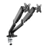 Techly ICA-LCD 462B galda monitora turētājs, gāzes atspere, 17–32 collas (43,2–81,3 cm), 9 kg, VESA 75x75/100x100, melns