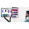 Techly ICA-LCD 462B galda monitora turētājs, gāzes atspere, 17–32 collas (43,2–81,3 cm), 9 kg, VESA 75x75/100x100, melns