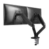Techly ICA-LCD 462B galda monitora turētājs, gāzes atspere, 17–32 collas (43,2–81,3 cm), 9 kg, VESA 75x75/100x100, melns