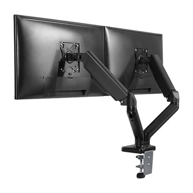 Techly ICA-LCD 462B galda monitora turētājs, gāzes atspere, 17–32 collas (43,2–81,3 cm), 9 kg, VESA 75x75/100x100, melns