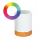 Galda lampa Techly I-LED TOUCH 1.6 W balta LED skārienvadība