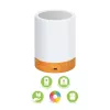 Galda lampa Techly I-LED TOUCH 1.6 W balta LED skārienvadība