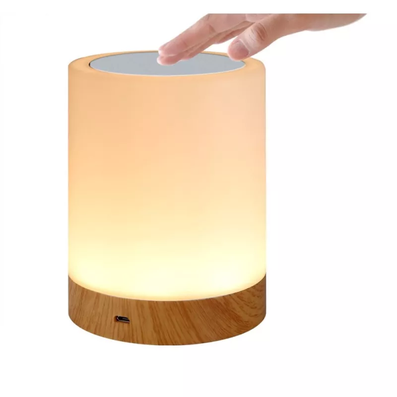 Galda lampa Techly I-LED TOUCH 1.6 W balta LED skārienvadība