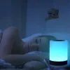 Galda lampa Techly I-LED TOUCH 1.6 W balta LED skārienvadība