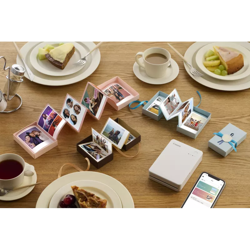 Canon SELPHY QX20 BK fotoprinteris Krāsu sublimācija 287 x 287 DPI 7,2 x 8,5 cm Wi-Fi