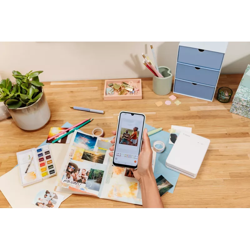 Canon SELPHY QX20 BK fotoprinteris Krāsu sublimācija 287 x 287 DPI 7,2 x 8,5 cm Wi-Fi