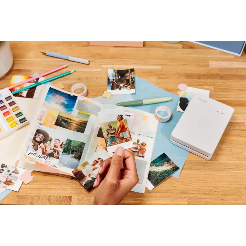 Canon SELPHY QX20 RD foto printeris, sublimācijas druka, 287 x 287 DPI, 7,2 x 8,5 cm (2,8 x 3,3 collas), Wi-Fi