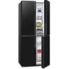 Gorenje G600 NRM818EMB side-by-side ledusskapis Brīvstāvošs 427 L Melns