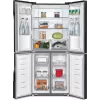 Gorenje G600 NRM818EMB side-by-side ledusskapis Brīvstāvošs 427 L Melns
