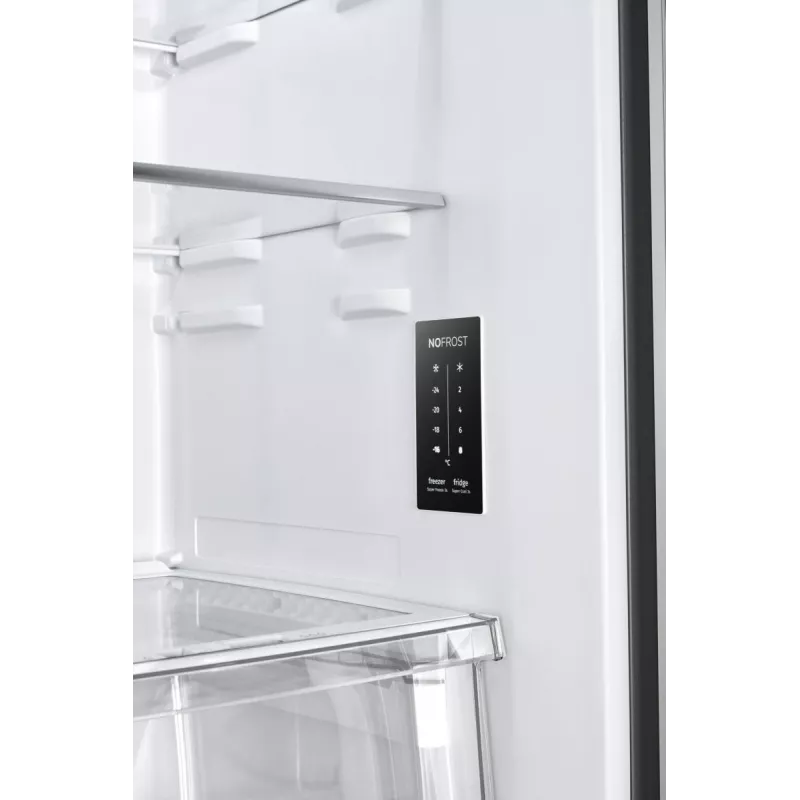 Gorenje G600 NRM818EMB side-by-side ledusskapis Brīvstāvošs 427 L Melns