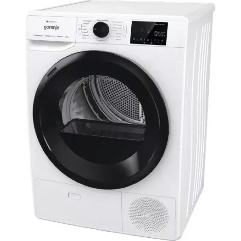 Veļas žāvētājs Gorenje DPNE83GNLWIFI/PL 8 kg, siltumsūknis, WiFi, A+++ energoefektivitātes klase, balts