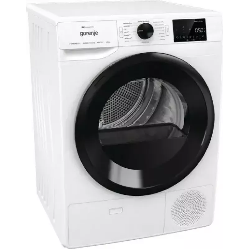 Veļas žāvētājs Gorenje DPNE83GNLWIFI/PL 8 kg, siltumsūknis, WiFi, A+++ energoefektivitātes klase, balts