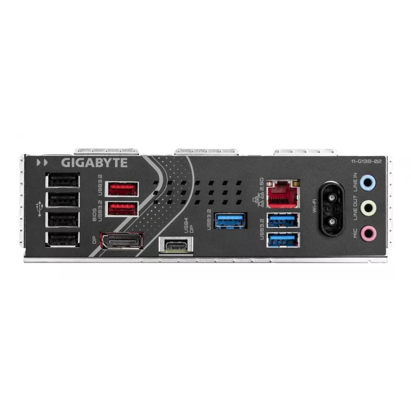 GIGABYTE Z890 EAGLE WIFI7 mātesplate - atbalsta Intel Core Ultra (Series 2) CPU, 14+1+2 fāžu VRM, līdz 8800MHz DDR5 (OC), 1xPCIe 5.0 + 3xPCIe 4.0, Wi-Fi 7, 2.5GbE LAN, USB 4