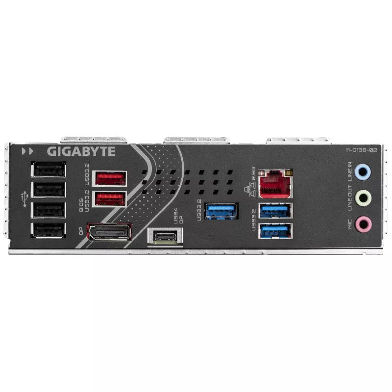 GIGABYTE Z890 EAGLE mātesplate - atbalsta Intel Core Ultra (2. sērijas) CPU, 14+1+2 fāžu VRM, līdz 8800MHz DDR5 (OC), 1xPCIe 5.0 M.2 + 3xPCIe 4.0 M.2, 2.5GbE LAN, USB4