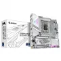 GIGABYTE Z890M AORUS ELITE WIFI7 ICE mātesplate – atbalsta Intel Core Ultra (2. sērijas) procesorus, 12+1+2 fāžu VRM, līdz 8800 MHz DDR5 (OC), 1xPCIe 5.0 + 2xPCIe 4.0, Wi-Fi 7, 2,5 GbE LAN, USB 4