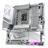 GIGABYTE Z890M AORUS ELITE WIFI7 ICE mātesplate – atbalsta Intel Core Ultra (2. sērijas) procesorus, 12+1+2 fāžu VRM, līdz 8800 MHz DDR5 (OC), 1xPCIe 5.0 + 2xPCIe 4.0, Wi-Fi 7, 2,5 GbE LAN, USB 4