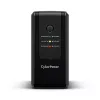 Nepārtrauktās barošanas avots CYBERPOWER UT650EG, Line-Interactive UPS, 0,65 kVA (360 W), 3x Type E ligzdas, AVR, Sinusoidāla viļņa forma