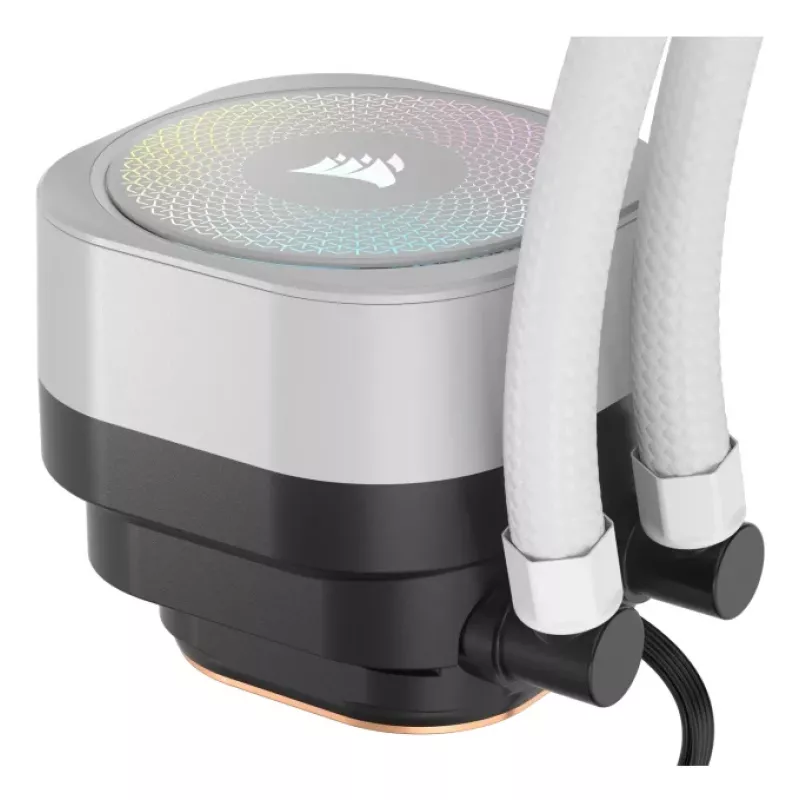 CORSAIR Nautilus 240 Rs ArGB šķidruma procesora universālais šķidruma dzesētājs, balts