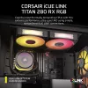 CORSAIR CPU dzesētājs - Icue Link Titan 280 Rx RGB Aio šķidruma dzesētājs