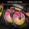 CORSAIR CPU dzesētājs - Icue Link Titan 280 Rx RGB Aio šķidruma dzesētājs