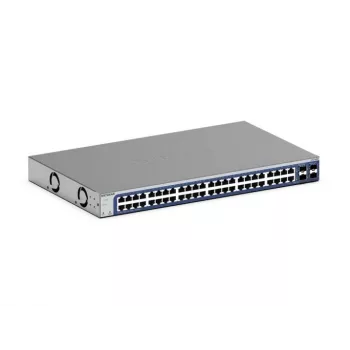 NETGEAR GS748Tv6 pārvaldīts L2/L3/L4 Gigabit Ethernet (10/100/1000) melns, pelēks