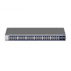 NETGEAR GS748Tv6 pārvaldīts L2/L3/L4 Gigabit Ethernet (10/100/1000) melns, pelēks