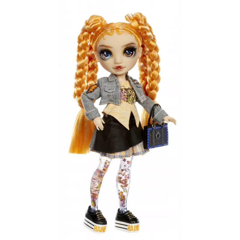 Rainbow High Sparkle & Shine modes lelles - Clementine (oranža)