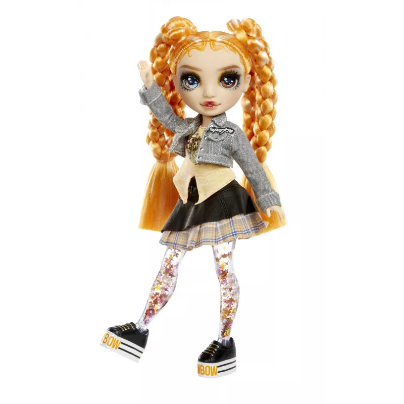 Rainbow High Sparkle & Shine modes lelles - Clementine (oranža)