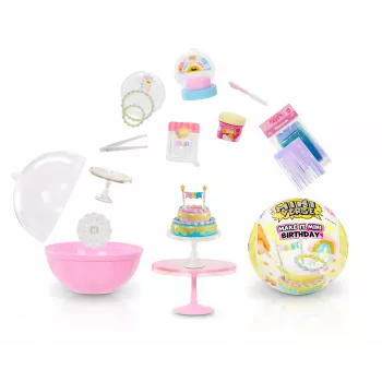 Miniverse Make It Mini Birthday, 8 gadi, Daudzkrāsains, Plastmasa, Sveķi