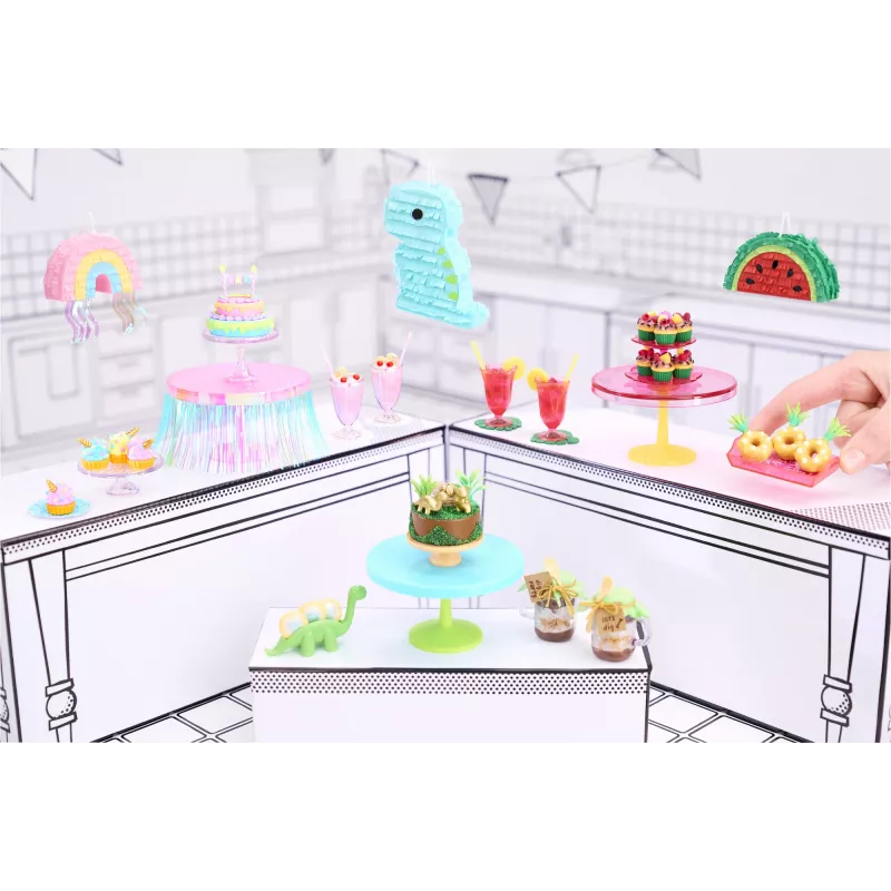 Miniverse Make It Mini Birthday, 8 gadi, Daudzkrāsains, Plastmasa, Sveķi