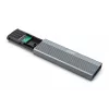 DIGITUS USB cietā diska korpuss - NVMe 10Gbps USB3.1 Gen2 alumīnija bezinstrumentu