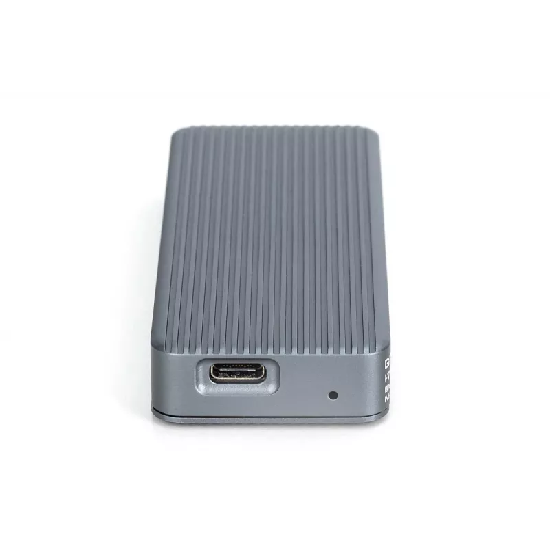 DIGITUS USB cietā diska korpuss - NVMe 20Gbps USB 3.2 Gen 2x2 alumīnija bezinstrumentu