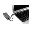 DIGITUS USB cietā diska korpuss - NVMe 20Gbps USB 3.2 Gen 2x2 alumīnija bezinstrumentu