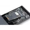 Digitus USB M.2 cietā diska korpuss SSD ārējais NVMe 40Gbps USB 4.0 alumīnija bezinstrumentu DA-71158