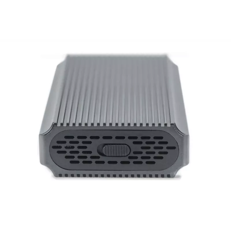 Digitus USB M.2 cietā diska korpuss SSD ārējais NVMe 40Gbps USB 4.0 alumīnija bezinstrumentu DA-71158