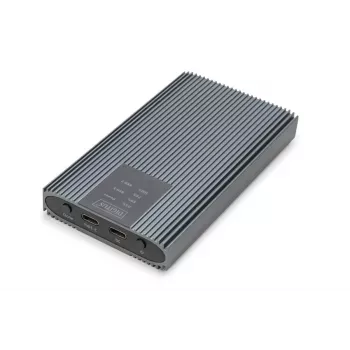 DIGITUS NVMe klonēšanas stacija - NVMe 20Gb/s USB 3.2 Gen2 Alumīnija bezinstrumentu
