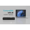 i-tec Universal 6x 4K/60Hz displeja dokstacija + 140 W barošanas padeve