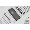 i-tec Universal 6x 4K/60Hz displeja dokstacija + 140 W barošanas padeve