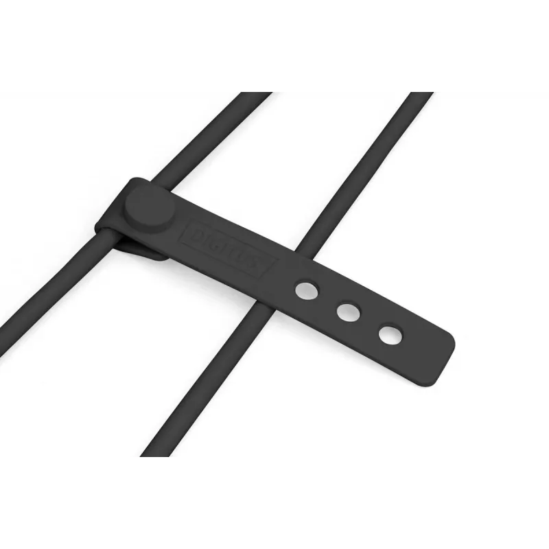 DIGITUS USB-C silikona uzlādes kabelis USB-C - USB-C USB 2.0 60W - 2m melns