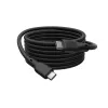 Digitus USB silikona kabelis USB 20Gbps 2m melns
