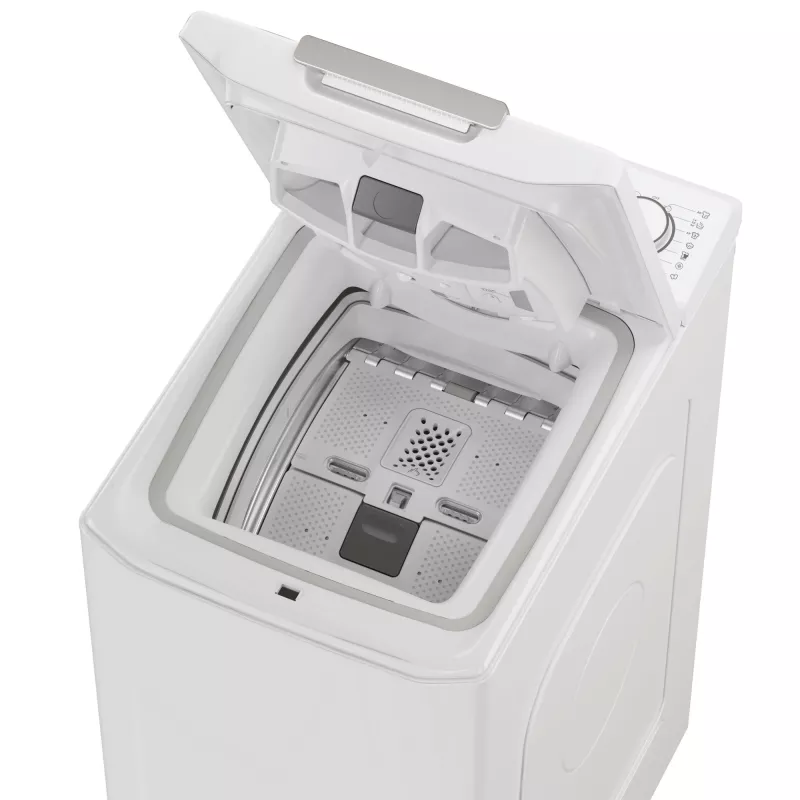 Candy TCA274TM4-S veļas mašīna ar augšējo ielādi 7 kg 1200 apgr./min Balta