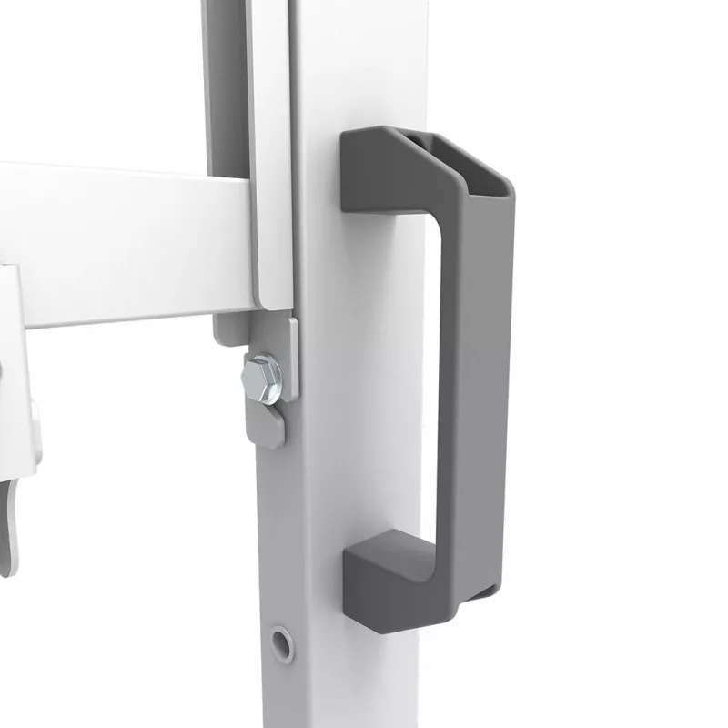 Neomounts FL50-575WH1 TV ratiņi 65-115 collas - ātra uzstādīšana - TÜV