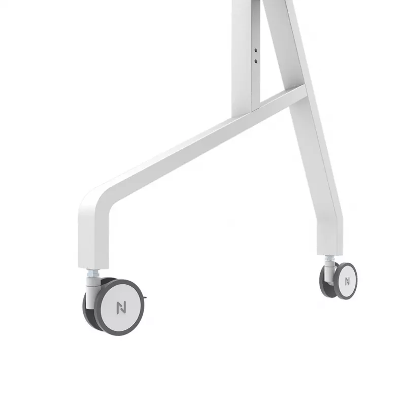 Neomounts FL50-575WH1 TV ratiņi 65-115 collas - ātra uzstādīšana - TÜV