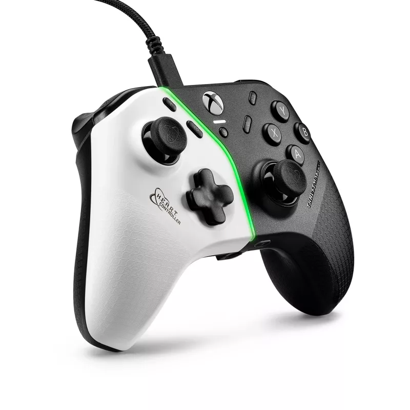 Thrustmaster H.E.A.R.T. Melns, balta USB Gamepad PC, Xbox One, Xbox One S, Xbox One X