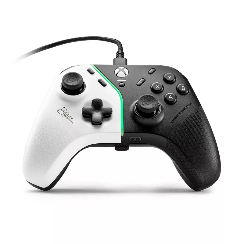 Thrustmaster H.E.A.R.T. Melns, balta USB Gamepad PC, Xbox One, Xbox One S, Xbox One X