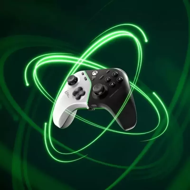 Thrustmaster H.E.A.R.T. Melns, balta USB Gamepad PC, Xbox One, Xbox One S, Xbox One X