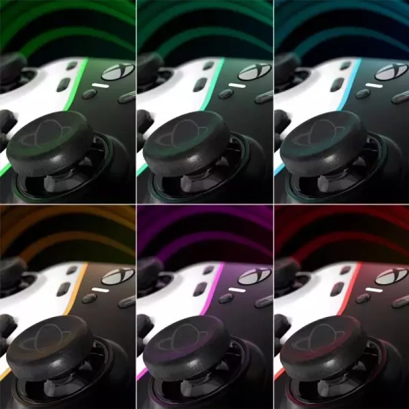 Thrustmaster H.E.A.R.T. Melns, balta USB Gamepad PC, Xbox One, Xbox One S, Xbox One X
