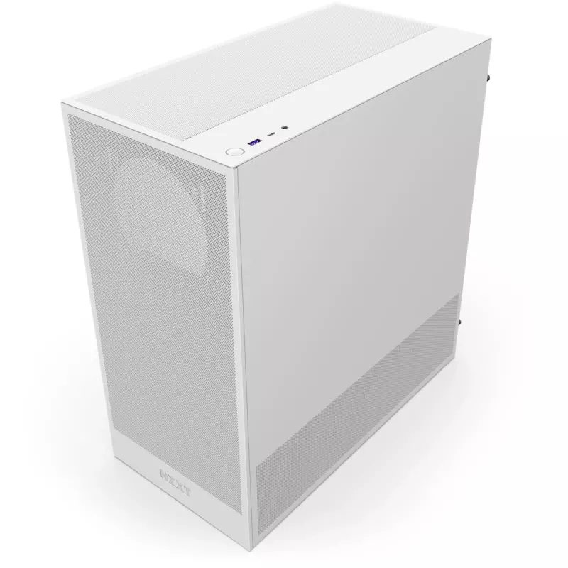NZXT CPU Chassis H7 Flow 2024 Mid Tower Airflow ATX White