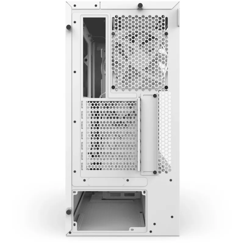 NZXT CPU Chassis H7 Flow 2024 Mid Tower Airflow ATX White